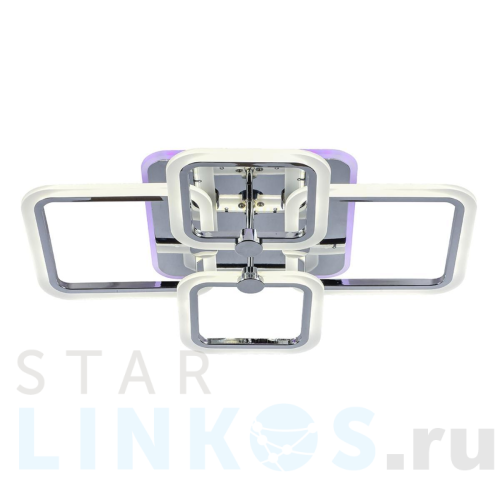 Купить Потолочная светодиодная люстра Profit Light 18070/4 CHR за 7 599 руб. в Туле Купить с доставкой Потолочная светодиодная люстра Profit Light 18070/4 CHR в Туле