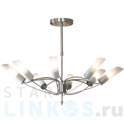 Купить Подвесная люстра Lussole Lano GRLSA-2813-08 за 11 165 руб. в Туле Купить с доставкой Подвесная люстра Lussole Lano GRLSA-2813-08 в Туле