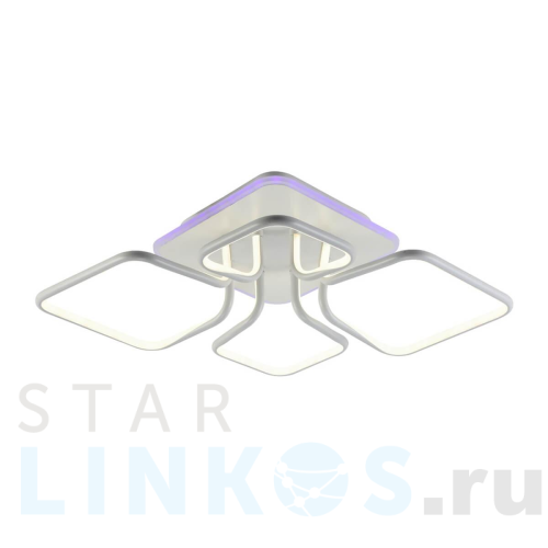 Купить Потолочная светодиодная люстра Profit Light 6007/4B WHT за 6 426 руб. в Туле Купить с доставкой Потолочная светодиодная люстра Profit Light 6007/4B WHT в Туле