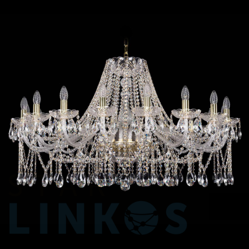 Купить Подвесная люстра Bohemia Ivele 1413/18/400 G за 122 964 руб. в Туле Купить с доставкой Подвесная люстра Bohemia Ivele 1413/18/400 G в Туле