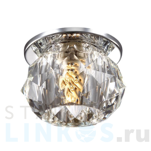 Купить Встраиваемый светильник Novotech Spot Arctica 369725 за 1 350 руб. в Туле Купить с доставкой Встраиваемый светильник Novotech Spot Arctica 369725 в Туле