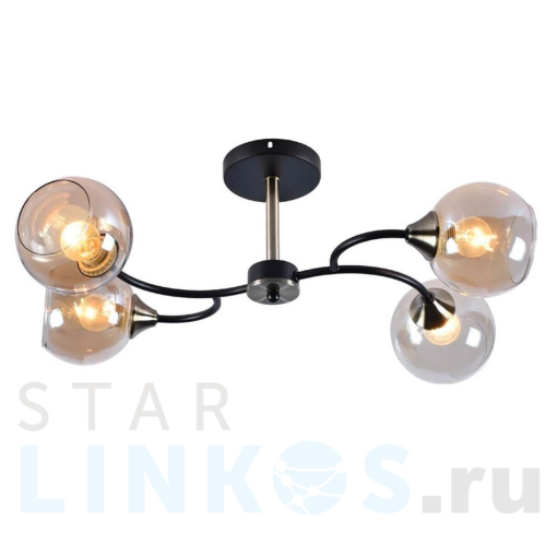 Купить Потолочная люстра Rivoli Lore 9072-304 Б0051980 за 4 117 руб. в Туле Купить с доставкой Потолочная люстра Rivoli Lore 9072-304 Б0051980 в Туле