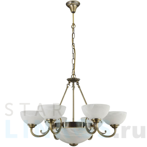 Купить Подвесная люстра Freya Herbert FR2012-PL-09-BZ за 24 590 руб. в Туле Купить с доставкой Подвесная люстра Freya Herbert FR2012-PL-09-BZ в Туле