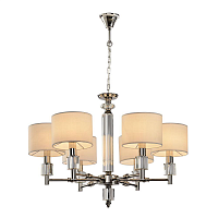 Купить Подвесная люстра Lumien Hall Малье LH1053/6H-NK-WT в Туле