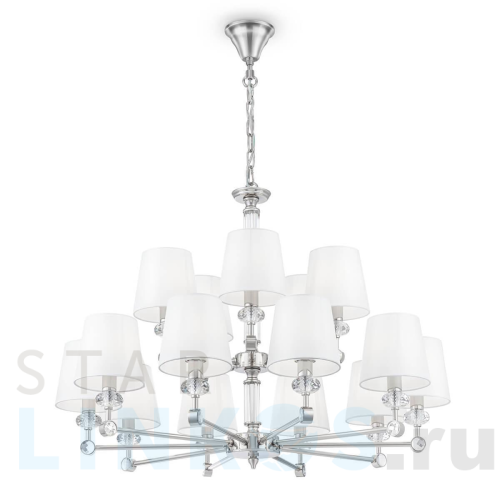 Купить Подвесная люстра Maytoni Riverside MOD018PL-15CH за 70 390 руб. в Туле Купить с доставкой Подвесная люстра Maytoni Riverside MOD018PL-15CH в Туле