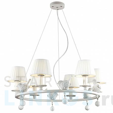 Купить Подвесная люстра Favourite Vogel 1705-6P за 40 400 руб. в Туле фото 2 Купить с доставкой Подвесная люстра Favourite Vogel 1705-6P в Туле фото 2