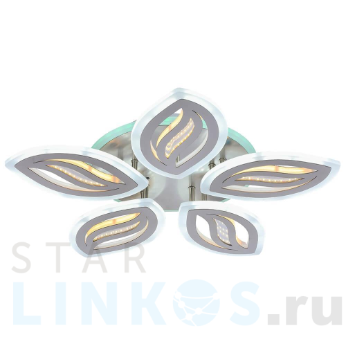 Купить Потолочная светодиодная люстра Profit Light 8090/5 CHR за 7 395 руб. в Туле Купить с доставкой Потолочная светодиодная люстра Profit Light 8090/5 CHR в Туле