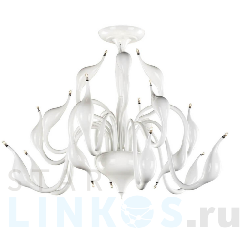 Купить Потолочная люстра Lightstar Cigno Collo Wt 751186 за 48 000 руб. в Туле Купить с доставкой Потолочная люстра Lightstar Cigno Collo Wt 751186 в Туле
