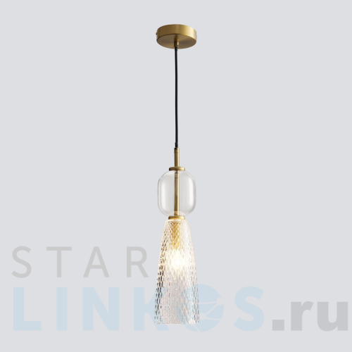 Купить Подвесной светильник Eurosvet Glossy 50211/1 прозрачный за 7 320 руб. в Туле Купить с доставкой Подвесной светильник Eurosvet Glossy 50211/1 прозрачный в Туле