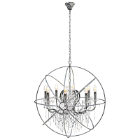 Купить Подвесная люстра Loft IT Foucaults Orb Crystal 1896/8 в Туле