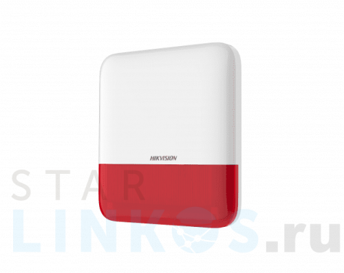 Купить с доставкой Сирена Hikvision DS-PS1-E-WE (Red Indicator) в Туле