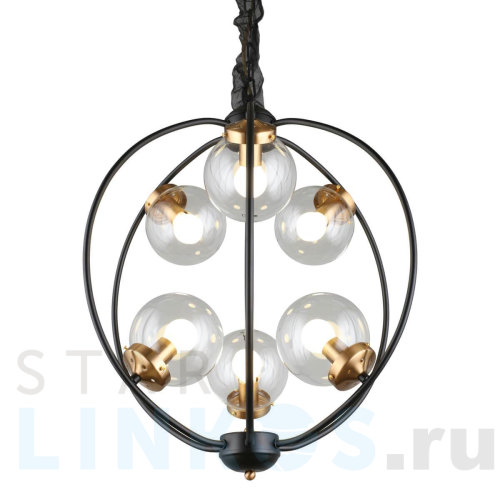 Купить с доставкой Подвесная люстра Omnilux Serrano OML-94503-06 в Туле