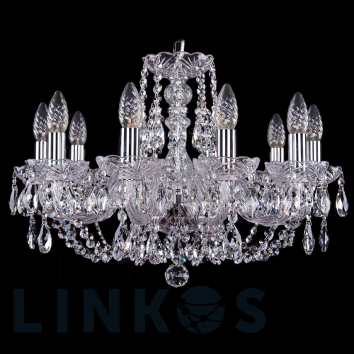 Купить Подвесная люстра Bohemia Ivele 1406/10/195 Ni за 84 899 руб. в Туле Купить с доставкой Подвесная люстра Bohemia Ivele 1406/10/195 Ni в Туле