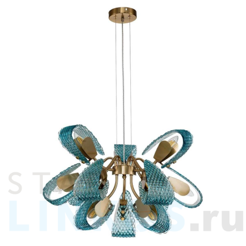 Купить Подвесная люстра Indigo Fless 11033/12P Blue V000340 за 65 550 руб. в Туле Купить с доставкой Подвесная люстра Indigo Fless 11033/12P Blue V000340 в Туле