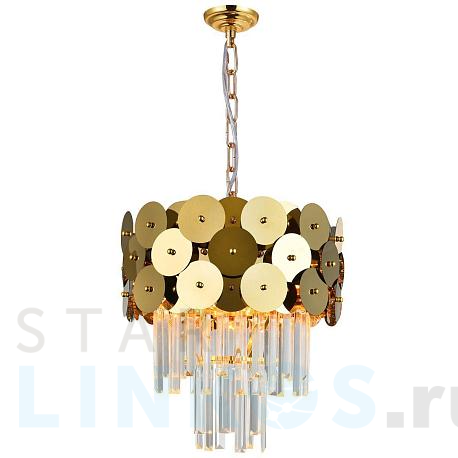 Купить Подвесная люстра Natali Kovaltseva Beyond 76015/5C Gold за 16 724 руб. в Туле фото 2 Купить с доставкой Подвесная люстра Natali Kovaltseva Beyond 76015/5C Gold в Туле фото 2