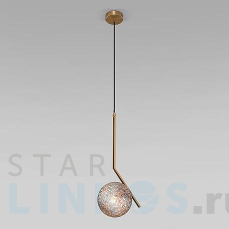 Купить Подвесной светильник Eurosvet Shape 50213/1 латунь за 8 330 руб. в Туле фото 2 Купить с доставкой Подвесной светильник Eurosvet Shape 50213/1 латунь в Туле фото 2
