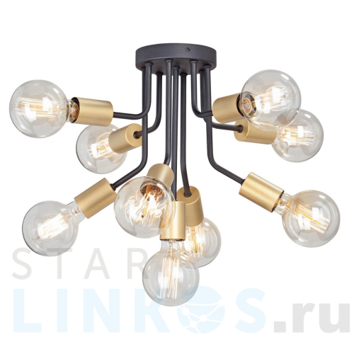 Купить Потолочная люстра Vitaluce V4957-1/9PL за 6 922 руб. в Туле Купить с доставкой Потолочная люстра Vitaluce V4957-1/9PL в Туле