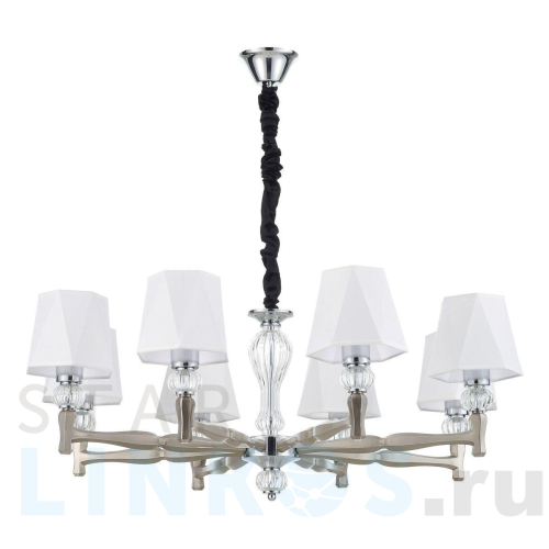 Купить с доставкой Подвесная люстра Escada 672/8S Nickel в Туле