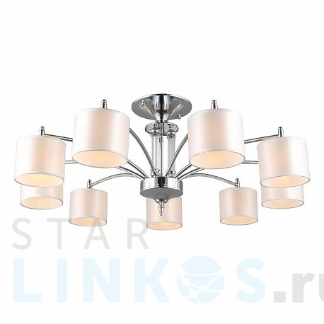 Купить Потолочная люстра Omnilux Alghero OML-64707-09 за 23 340 руб. в Туле фото 2 Купить с доставкой Потолочная люстра Omnilux Alghero OML-64707-09 в Туле фото 2