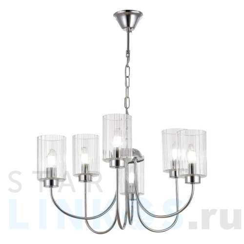 Купить Подвесная люстра Evoluce Tilda SLE1127-103-06 за 11 260 руб. в Туле Купить с доставкой Подвесная люстра Evoluce Tilda SLE1127-103-06 в Туле