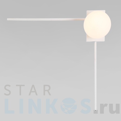 Купить с доставкой Настенный светильник Eurosvet Fredo 40035/1 белый в Туле