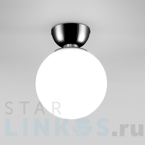 Купить с доставкой Потолочный светильник Eurosvet 30197/1 черный жемчуг в Туле