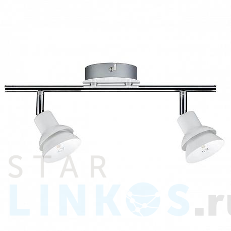 Купить Светодиодный спот Paulmann Double 66619 за 9 850 руб. в Туле фото 2 Купить с доставкой Светодиодный спот Paulmann Double 66619 в Туле фото 2