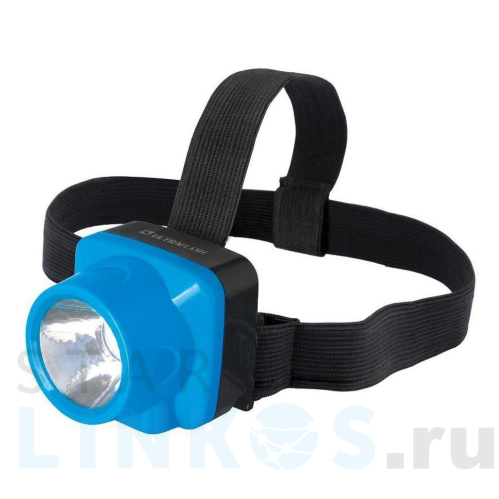 Купить с доставкой Налобный светодиодный фонарь Ultraflash Headlite аккумуляторный 60х55 80 лм LED5375 14252 в Туле