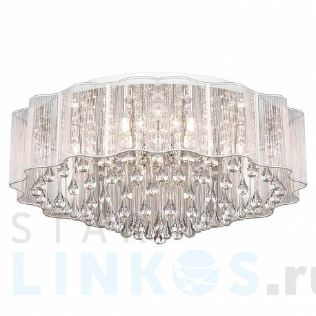 Купить Потолочная люстра Lussole Lgo GRLSL-3307-08 за 52 043 руб. в Туле фото 2 Купить с доставкой Потолочная люстра Lussole Lgo GRLSL-3307-08 в Туле фото 2