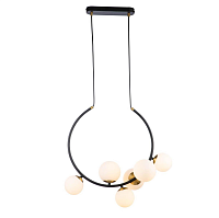 Купить Подвесная люстра Indigo Nuvole 11002/6P Black V000088 в Туле