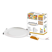 Купить Встраиваемый светодиодный светильник Даунлайт Народный СВО п SQ0329-0523 в Туле