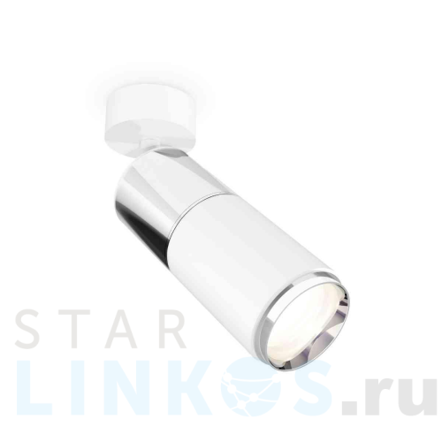 Купить с доставкой Комплект накладного светильника Ambrella light Techno Spot XM6312017 SWH/PSL белый песок/серебро полированное (A2202, C6305, A2060, C6312, N6132) в Туле