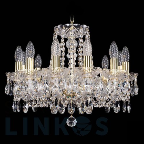 Купить Подвесная люстра Bohemia Ivele 1402/12/160 G за 42 789 руб. в Туле Купить с доставкой Подвесная люстра Bohemia Ivele 1402/12/160 G в Туле