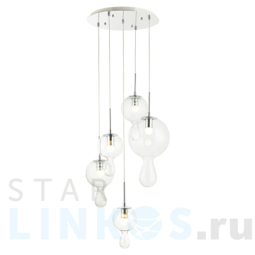 Купить Подвесная люстра Lussole Loft LSP-8495 за 32 999 руб. в Туле Купить с доставкой Подвесная люстра Lussole Loft LSP-8495 в Туле