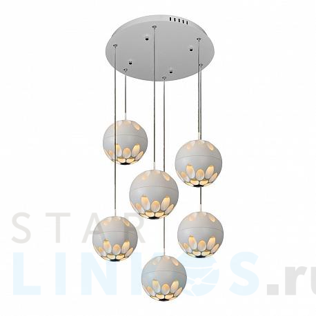 Купить Подвесная светодиодная люстра iLedex Mob P1009-6 WH за 37 190 руб. в Туле фото 2 Купить с доставкой Подвесная светодиодная люстра iLedex Mob P1009-6 WH в Туле фото 2