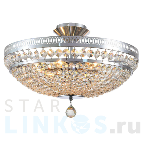 Купить с доставкой Потолочный светильник Natali Kovaltseva Barocco 81405/6C Chrome в Туле