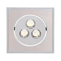 Купить Встраиваемый светодиодный светильник Horoz Elena-3 3W матовый хром 2700К 016-010-0003 HRZ00000272 в Туле