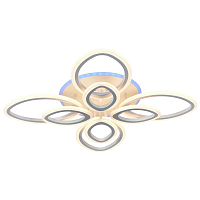 Купить Потолочная светодиодная люстра Profit Light 8055/4+4 WHT в Туле