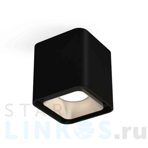 Купить с доставкой Комплект накладного светильника Ambrella light Techno Spot XS7841003 SBK/SSL черный песок/серебро песок (C7841, N7703) в Туле