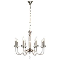 Купить Подвесная люстра iLamp Vibe P9474-8 Nickel в Туле