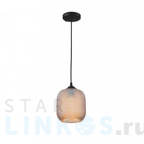 Купить Подвесной светильник iLamp Rich 8105P BK-AM за 9 090 руб. в Туле Купить с доставкой Подвесной светильник iLamp Rich 8105P BK-AM в Туле