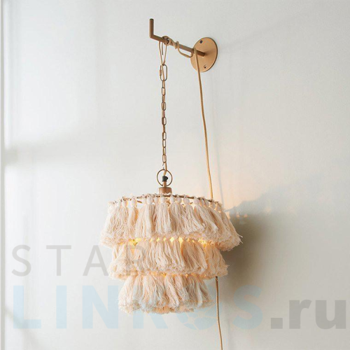 Купить Настенный светильник Imperium Loft Tassel Wall 141055-26 за 15 940 руб. в Туле Купить с доставкой Настенный светильник Imperium Loft Tassel Wall 141055-26 в Туле