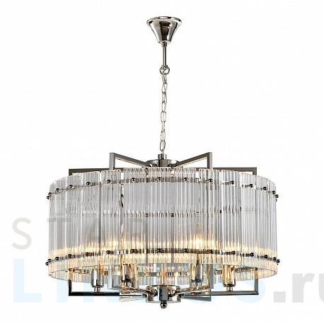 Купить Подвесная люстра iLamp Silverstone P9503-6 NIC за 48 290 руб. в Туле фото 2 Купить с доставкой Подвесная люстра iLamp Silverstone P9503-6 NIC в Туле фото 2