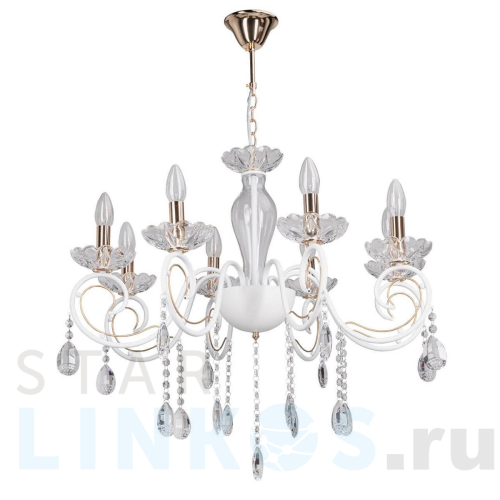 Купить Подвесная люстра De Markt City Свеча 683015008 за 12 900 руб. в Туле Купить с доставкой Подвесная люстра De Markt City Свеча 683015008 в Туле