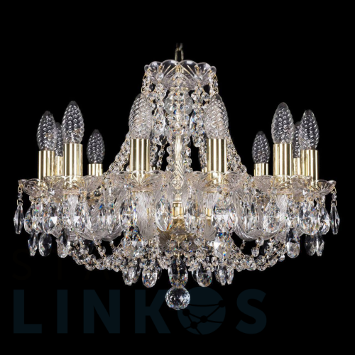 Купить Подвесная люстра Bohemia Ivele 1406/12/160 G за 90 419 руб. в Туле Купить с доставкой Подвесная люстра Bohemia Ivele 1406/12/160 G в Туле