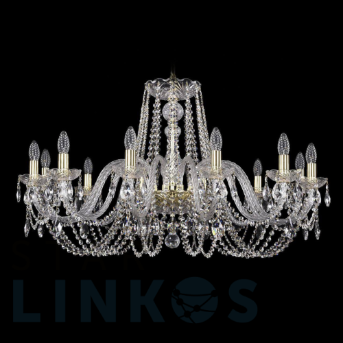 Купить Подвесная люстра Bohemia Ivele 1402/12/360 G за 68 404 руб. в Туле Купить с доставкой Подвесная люстра Bohemia Ivele 1402/12/360 G в Туле