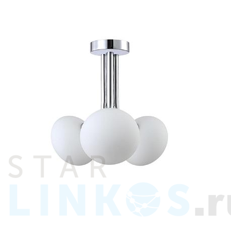 Купить Подвесной светильник Crystal Lux ALICIA SP3 CHROME/WHITE за 3 900 руб. в Туле фото 2 Купить с доставкой Подвесной светильник Crystal Lux ALICIA SP3 CHROME/WHITE в Туле фото 2