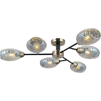 Купить Потолочная люстра Illumico IL0285-6CSQ-79 BK AB в Туле