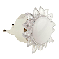 Купить Настенный светодиодный светильник Uniel Детская серия DTL-308-Подсолнух/RGB/4LED/0,5W 10322 в Туле