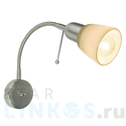 Купить Спот Arte Lamp Lettura A7009AP-1SS за 1 990 руб. в Туле Купить с доставкой Спот Arte Lamp Lettura A7009AP-1SS в Туле